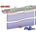 HSK-80C Eş Zamanlı Halatlı Sürgülü Cam Kapı Sistemi