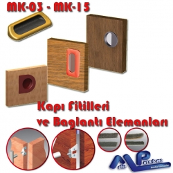 MK-03 - MK-15 Gömme / Katlanır Kanat Kulbu
