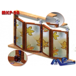 MKP-2A Sürgülü Katlanır Kapı - Panel Panjur  Sistemi
