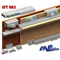 SFT 003 Yavaşlatıcı Sürgülü Kapak Gardolap Sistemleri