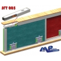 SFT-005 Yavaşlatıcı Sürgülü Kapak Gardolap Sistemleri SFT-005 Yavaşlatıcı Sürgülü Kapak Gardolap Sistemleri