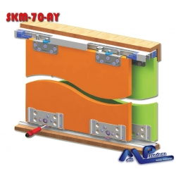 SKM-70-AY Ayarlı Sürgülü Panel-Kapak Sistemi