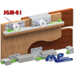 SGM 01 Ağır Ayarlı Sürgülü Gardolap Sistemi