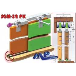 SGM 52 PK Sürgülü Kapak - Gardolap Sistemi