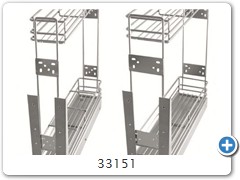 33151 - 33157 Bayraklı Teleskobik Deterjanlık Domodek