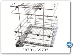 39701-39735 Alttan Bag. Teleskobik Şişe Tabaklık - Alttan Bag. Frenli Şişe Tabaklık Domodek